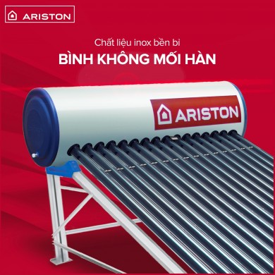 Lợi ích và tiện ích của máy nước nóng năng lượng mặt trời loại nhỏ Ariston