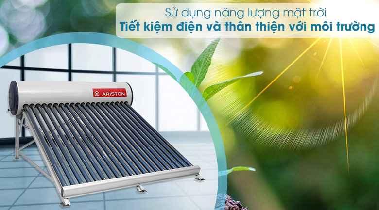 máy nước nóng năng lượng mặt trời ariston 160l