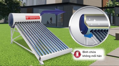 Cách sử dụng máy nước nóng Ariston năng lượng mặt trời